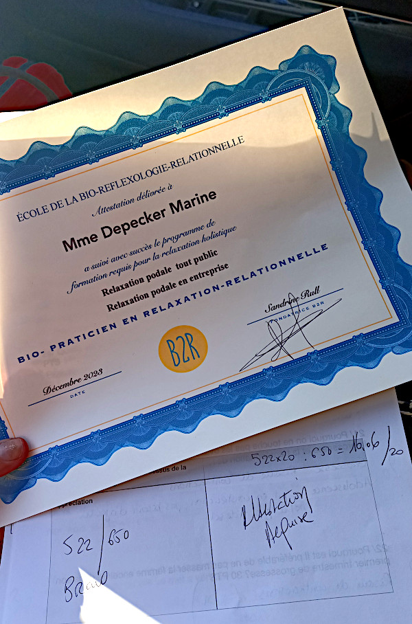 Qu'il est beau mon diplôme